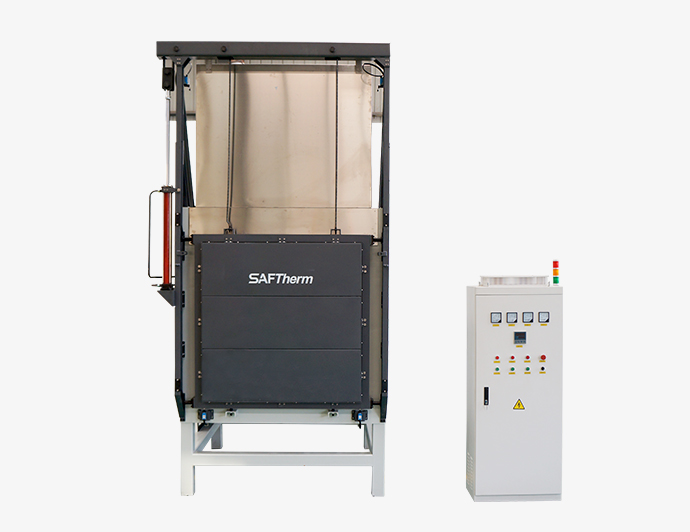 1200℃自動(dòng)門(mén)箱式電阻爐