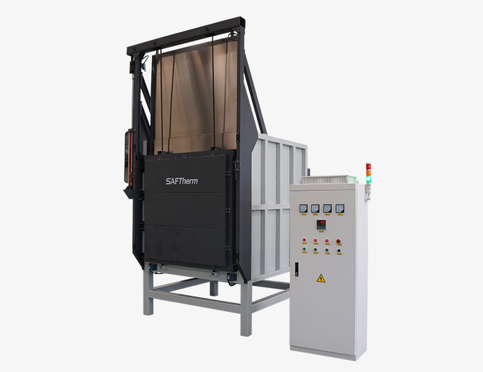 1200℃自動(dòng)門(mén)箱式電阻爐