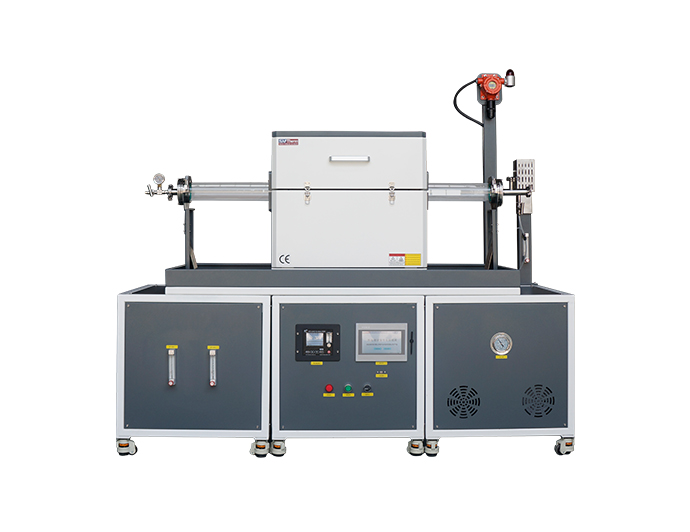帶滑軌的氫氣還原管式爐