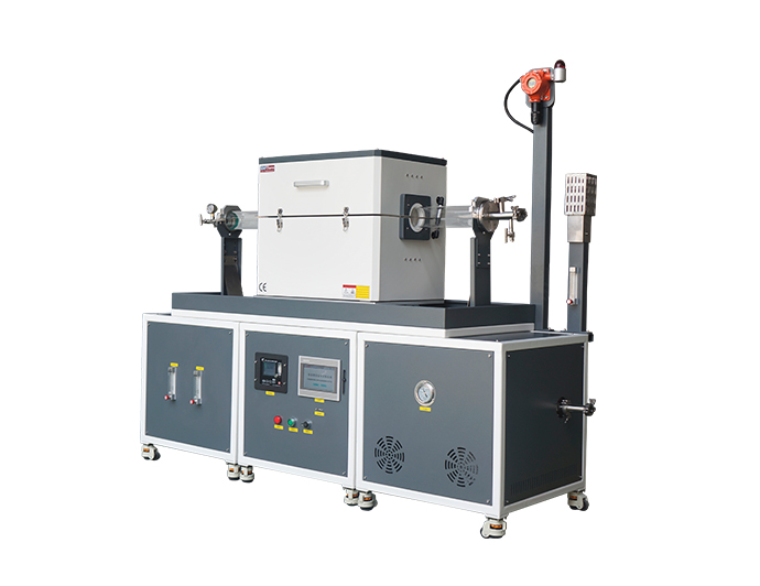 帶滑軌的氫氣還原管式爐